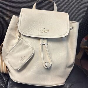 Kate Spade Cream Backpack